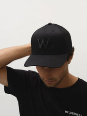 W. Logo Mesh Trucker Hat
