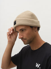 Wilderness Makes You Better Khaki Beanie