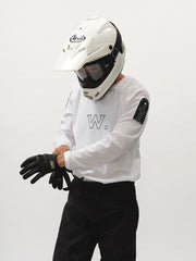 Wilderness x Stephen Kenn Moto Jersey - White