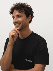 Logo Pocket Tee - Black