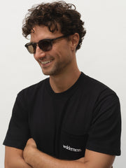 Logo Pocket Tee - Black