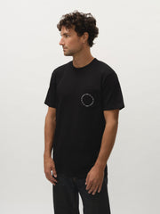 Circle Pocket Tee - Black