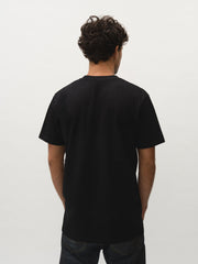 Circle Pocket Tee - Black