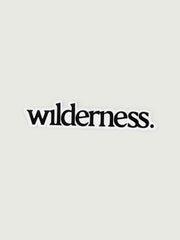 Wilderness Sticker